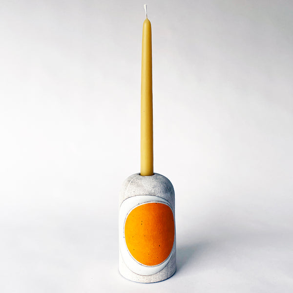 Candle Taper: Crescent Marigold