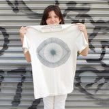T-Shirt: White w/ Grey Eye