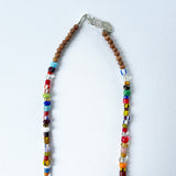 Bead Neck #100: African Beads w/Sandalwood