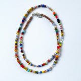 Bead Neck #100: African Beads w/Sandalwood