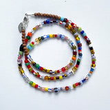 Bead Neck #100: African Beads w/Sandalwood