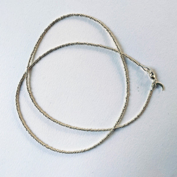 Bead Neck #100: Silver 2MM