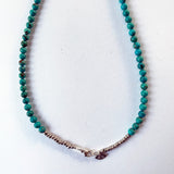 Bead Neck #200: Turquoise 5mm