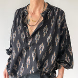 Bead Neck #403: Smoky Quartz w/Sil- TQ Barel & Quartz Rut