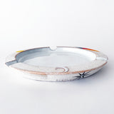 Ashtray: Prism Crescent Yellow