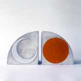 Bookends: Crescent Marigold Split
