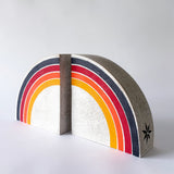 Bookends: Rings Rainbow