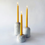 Candle Taper: Full Moon White / Hamm