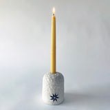Candle Taper: Full Moon White / Hamm