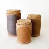 Canister Tall: Tucker Full Moon Plum Brown