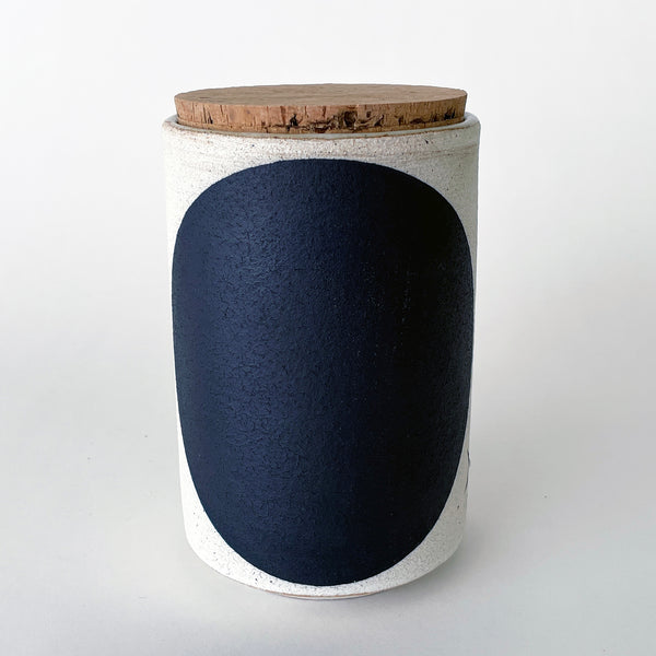 Canister Tall: Full Moon Indigo