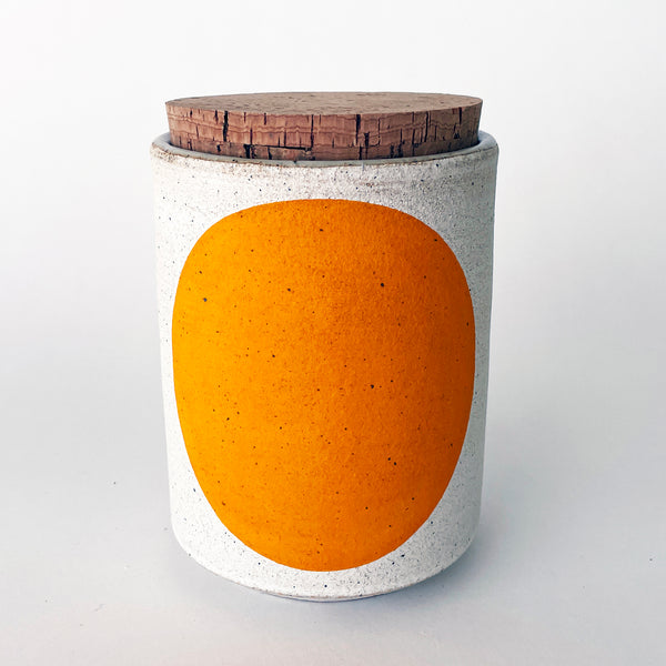 Canister Tall: Full Moon Marigold