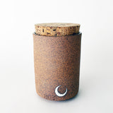 Canister Tall: Tucker Full Moon Amber Brown