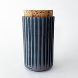 Canister Tall: Stripes Black TXD