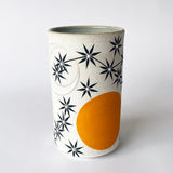 Vessel Tall: Sun Moon Stars Marigold