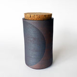 Canister Tall: Full Moon Dark Brown / TXD