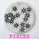 Custom: Astrological Discs / Full Moon White