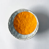 Dish Rnd Foot: Crescent Marigold / Hamm