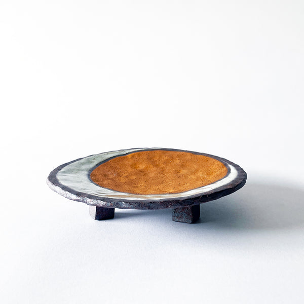Dish Rnd Foot: Crescent Marigold / TXD Hamm