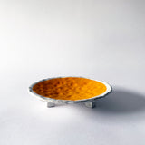 Dish Rnd Foot: Full Moon Marigold / Hamm