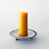 Dish Rnd Foot: Full Moon White