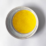 Dish Rnd Small: Crescent Yellow