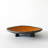 Dish Rnd Foot: Full Moon Marigold / TXD Hamm