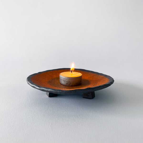 Dish Rnd Foot: Full Moon Marigold / TXD Hamm