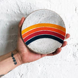 Dish Rnd: Rings Rainbow (Arc)