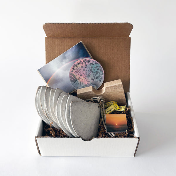 GIFT BOX: PLT1L-12 White Shell & Wall Mount