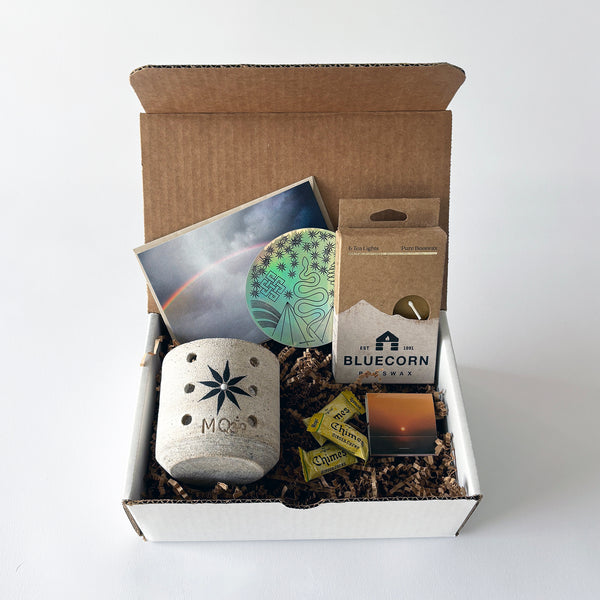 GIFT BOX: Tealight & Beeswax Candles