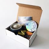 GIFT BOX: Votive & Sage / Indigo Rings