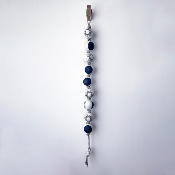 Garland9 Rnd: Sun & Indigo