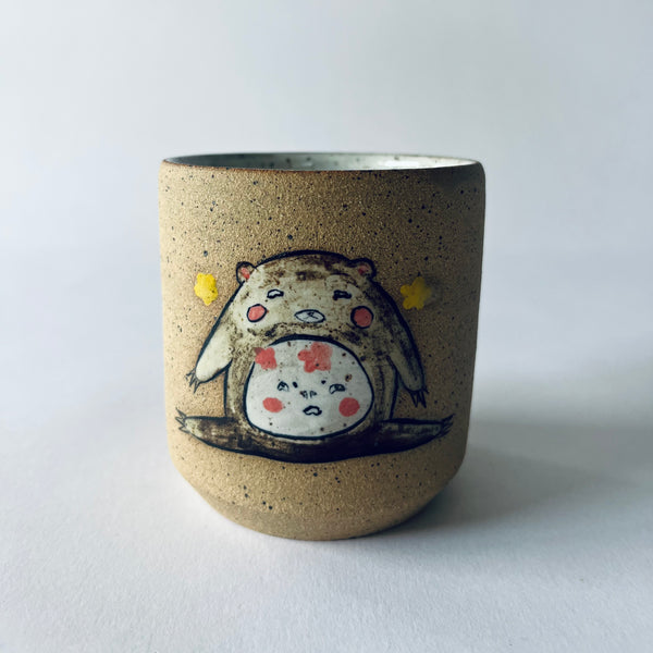 Bear face cup