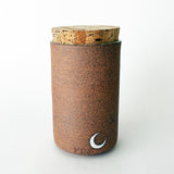 Canister Tall: Full Moon Dark Brown / Tucker