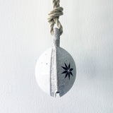 Jingle Bell Domed: Full Moon White