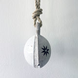 Jingle Bell Domed: Full Moon White