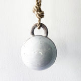 Jingle Bell Domed: Full Moon White