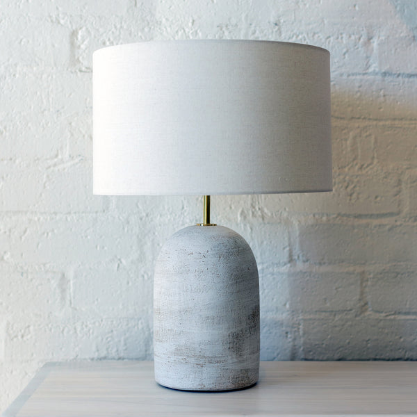 Lamp Kora Med: White / Natural