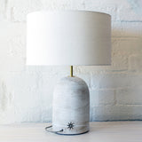 Lamp Kora Med: White / Natural