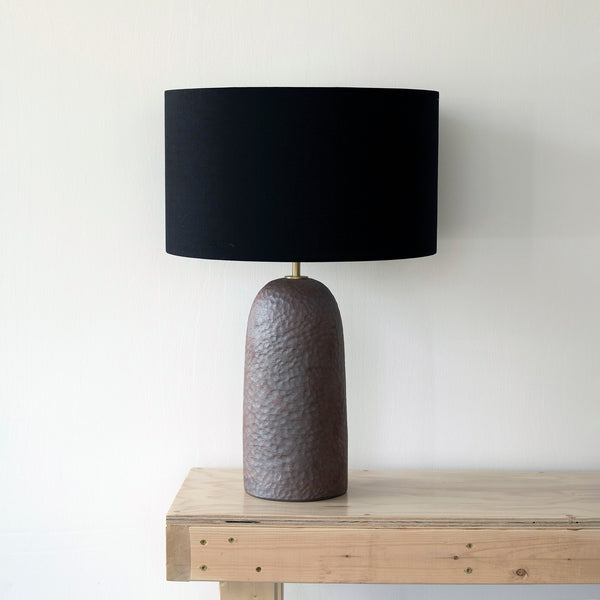 Lamp Kora Tall: TXD Hammered / Black