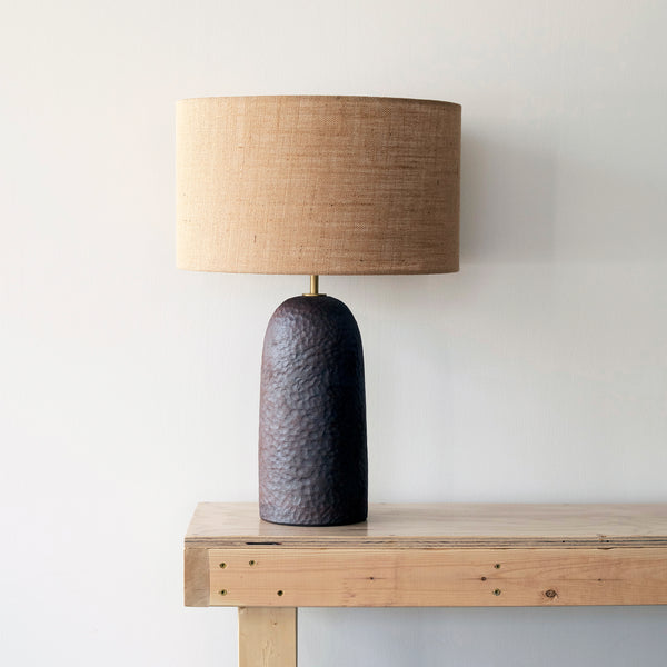 Lamp Kora Tall: TXD Hammered / Burlap