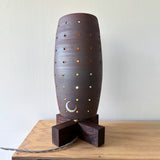 Lantern Taper XXL Grid TXD: X Wood Base