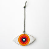 Ornament Large Eye: Rings Rainbow