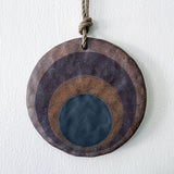 Ornament Rnd Large: Nested Three Dk Brown / Tucker