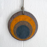 Ornament Rnd Large: Nested Three Marigold / Tucker