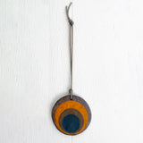 Ornament Rnd Large: Nested Three Marigold / Tucker