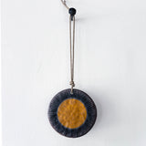 Ornament Rnd Large: New Sun Yellow / TXD