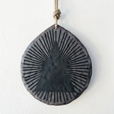 Ornament TDrop Lge: Portal Lines Blk / TXd