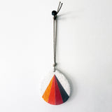 Ornament TDrop Lge: Prism Rnbw
